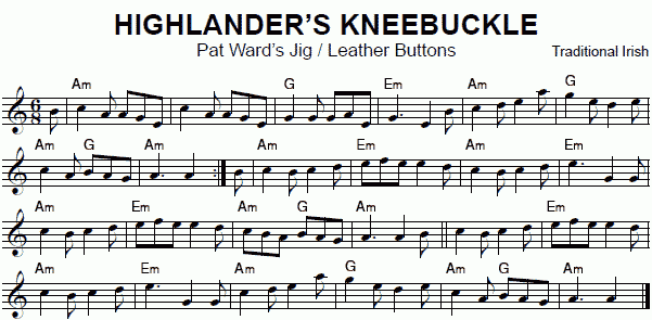 Highlander's Kneebuckle notation