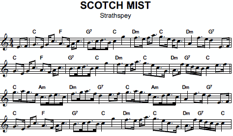 notation: Scotch Mist