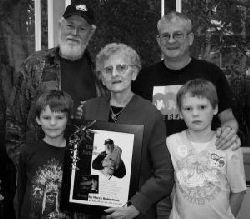 Evan Mathieson, Rita Robertson & family