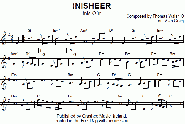 notation: Inisheer