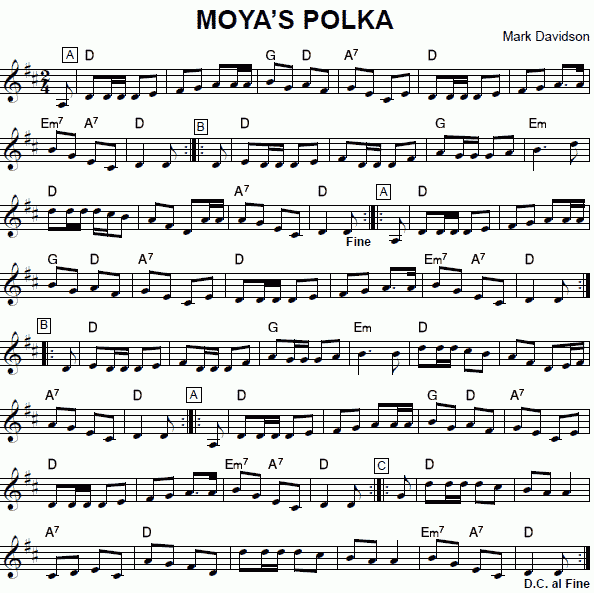 notation: Moya's Polka