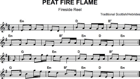notation: The Peat Fire Flame